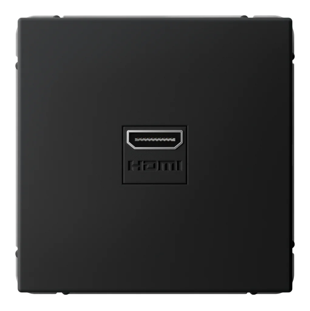Systeme Electric ArtGallery Карбон Розетка HDMI, 16А, механизм