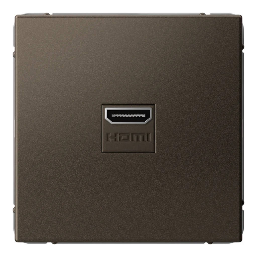 Systeme Electric ArtGallery Мокко Розетка HDMI, 16А, механизм