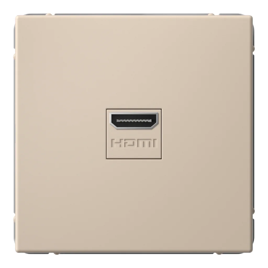 Systeme Electric ArtGallery Песочный Розетка HDMI, 16А, механизм