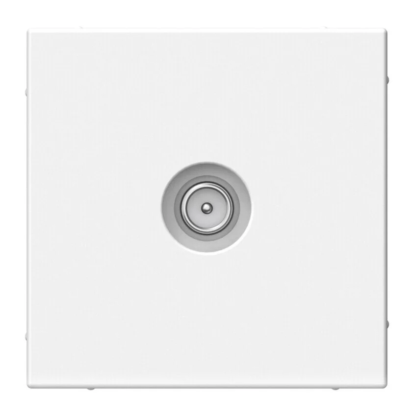 Розетка TV Systeme Electric ARTGALLERY проходная, скрытый монтаж, лотос, GAL001392