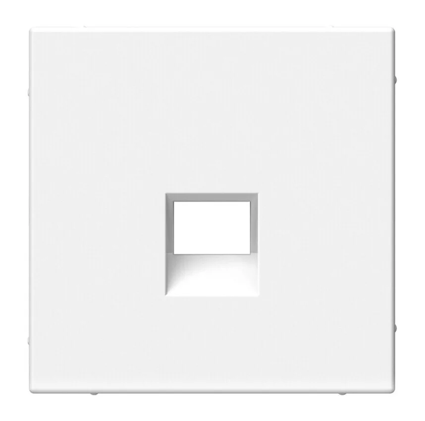 Накладка на розетку компьютерную RJ45 Systeme Electric ARTGALLERY, скрытый монтаж, белый
