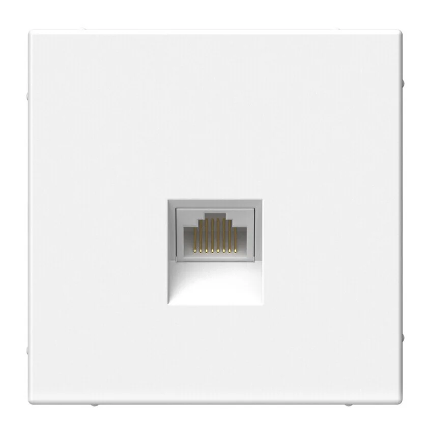 Розетка компьютерная RJ45 кат.5е Systeme Electric ARTGALLERY, скрытый монтаж, белый