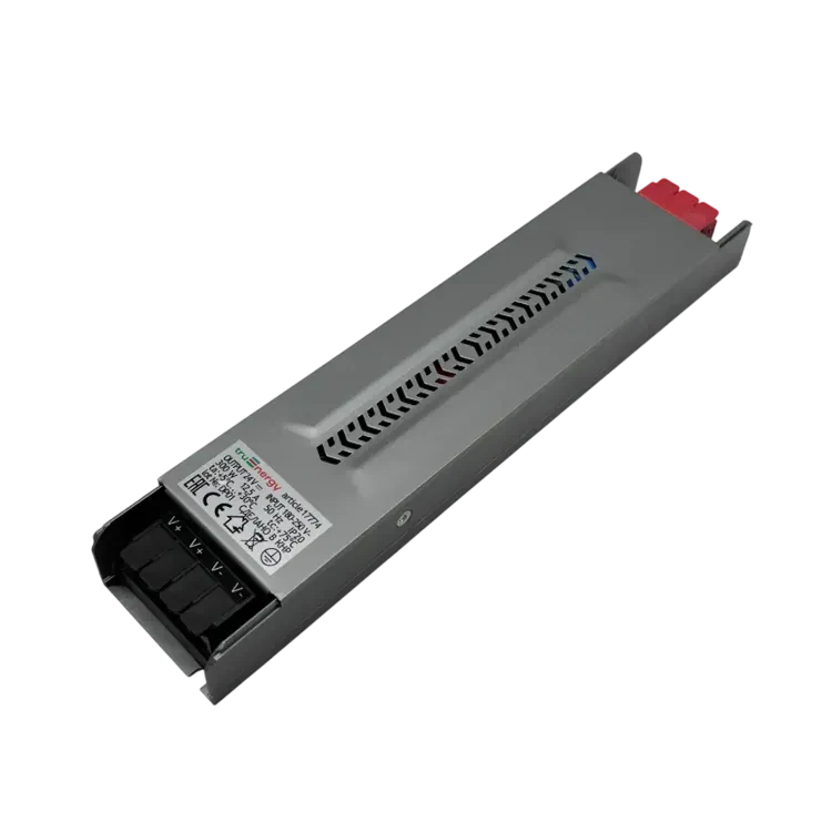 Блок питания для светодиодной ленты 24V, 300W, IP20,235*50*28 мм. (60 шт/кор)