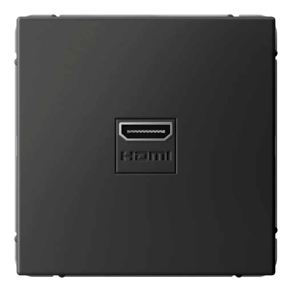 Systeme Electric ArtGallery Базальт Розетка HDMI, 16А, механизм